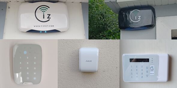 HKC and Ajax Alarm Systems installed by Ciz ICT